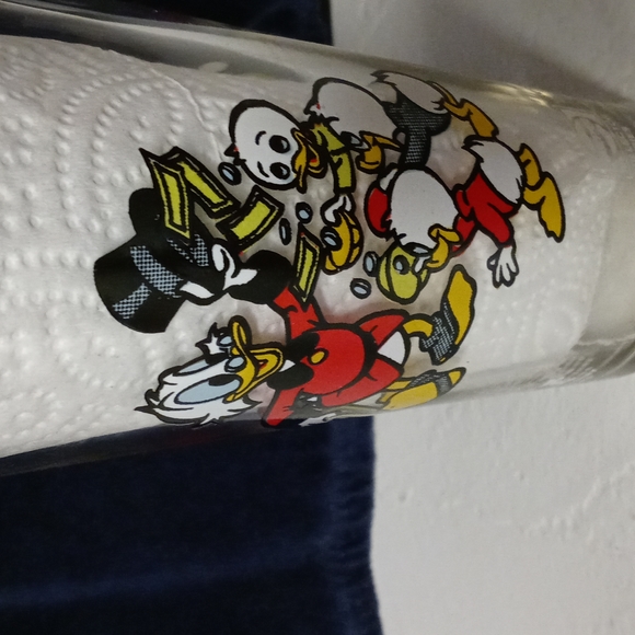 Vtg Uncle Scrooge Drinking Glass - Picture 2 of 4